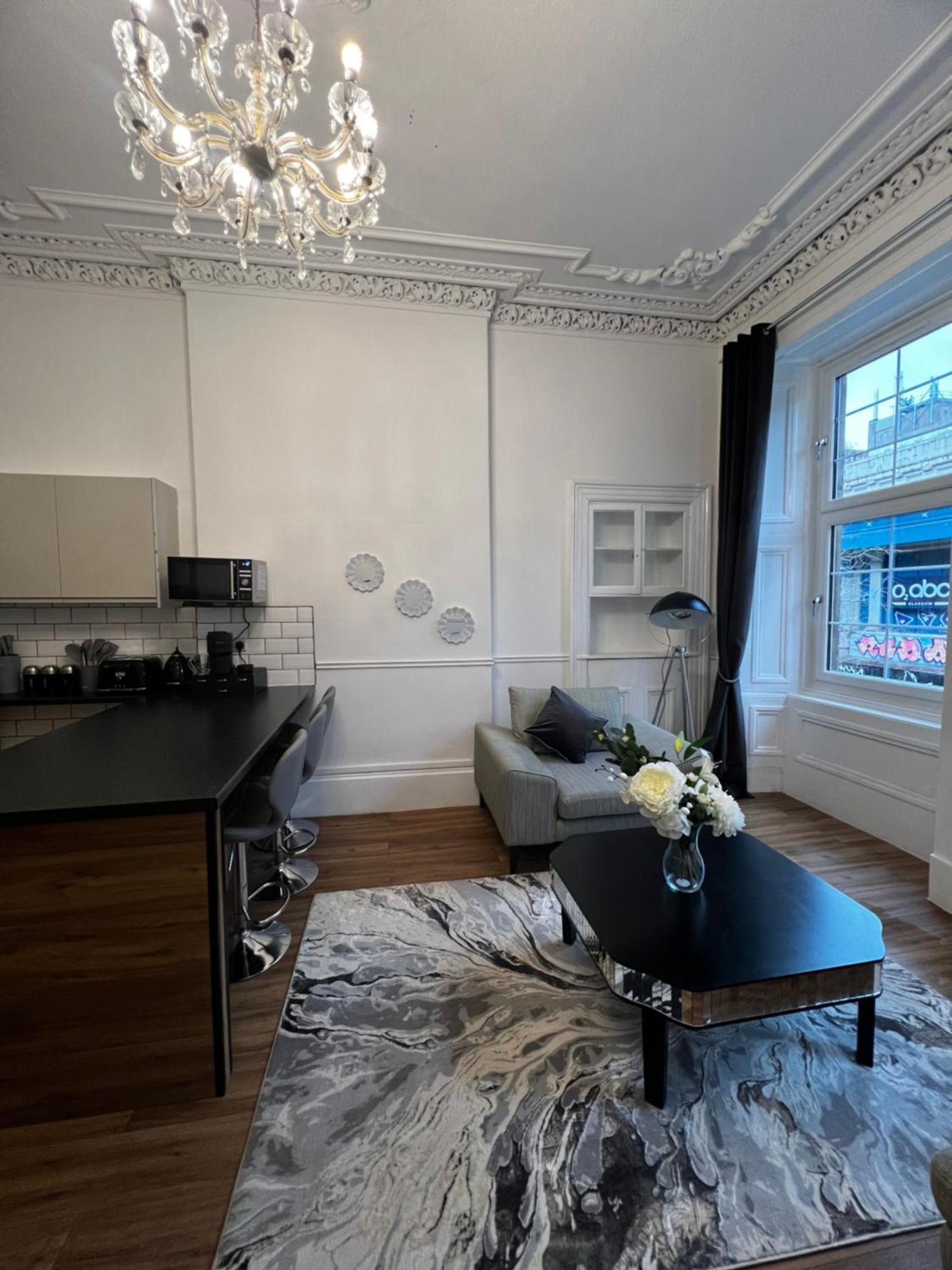 Sauchiehall Street Apartment 格拉斯哥 外观 照片