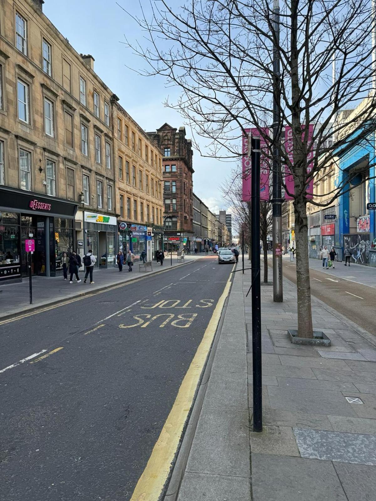 Sauchiehall Street Apartment 格拉斯哥 外观 照片